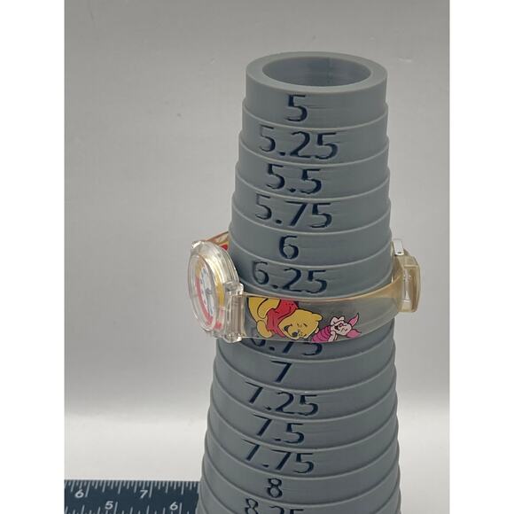 VTG Timex Disney Rewound Womens Kids Winnie Pooh Watch 29mm WR Adjustable Band - Picture 8 of 9